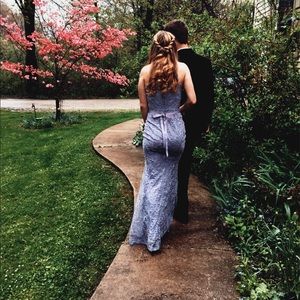 Beautiful lavender  ball dress